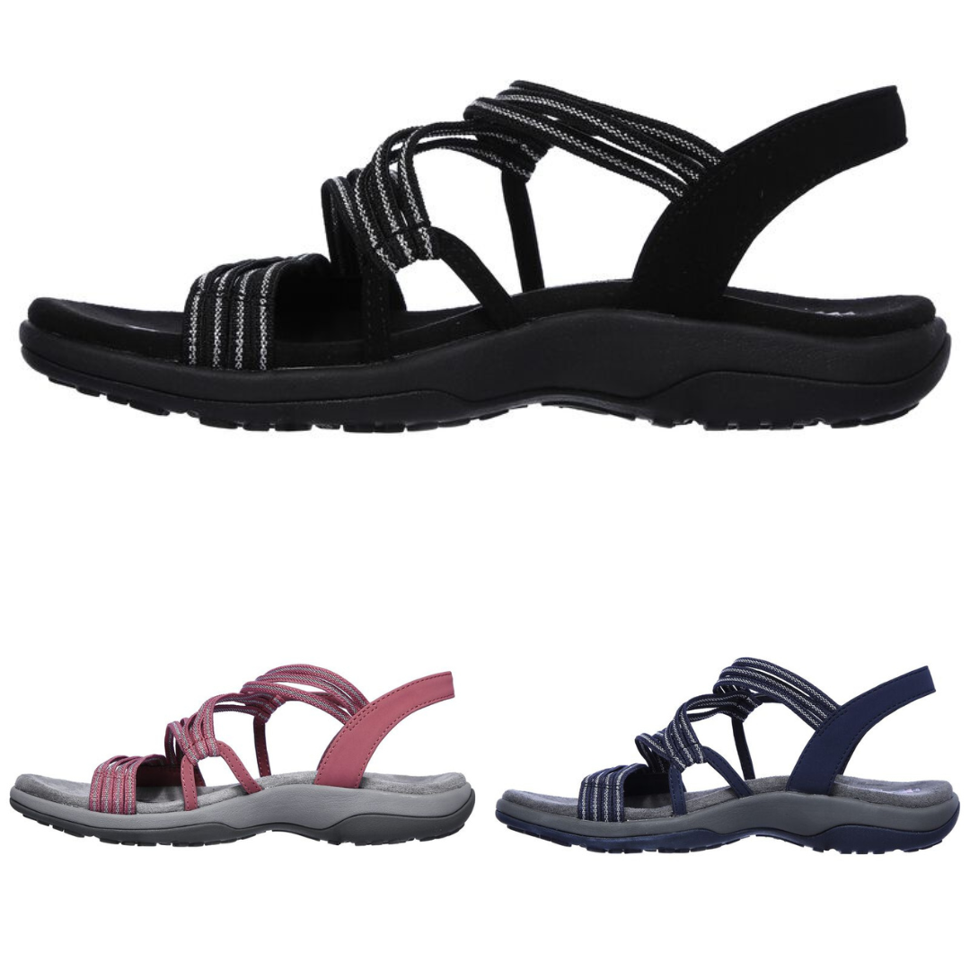 Aluna | Elegante Zomersandalen met Kruisbandontwerp