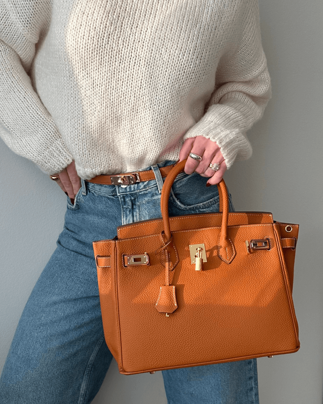 MAUREEN | Luxe Leren Handtas met Tijdloos Design