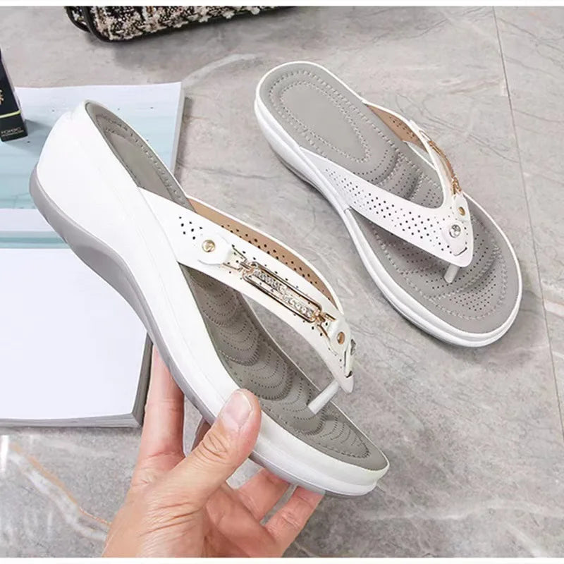Liora | Orthopedische Zomerslippers met Zacht Voetbed