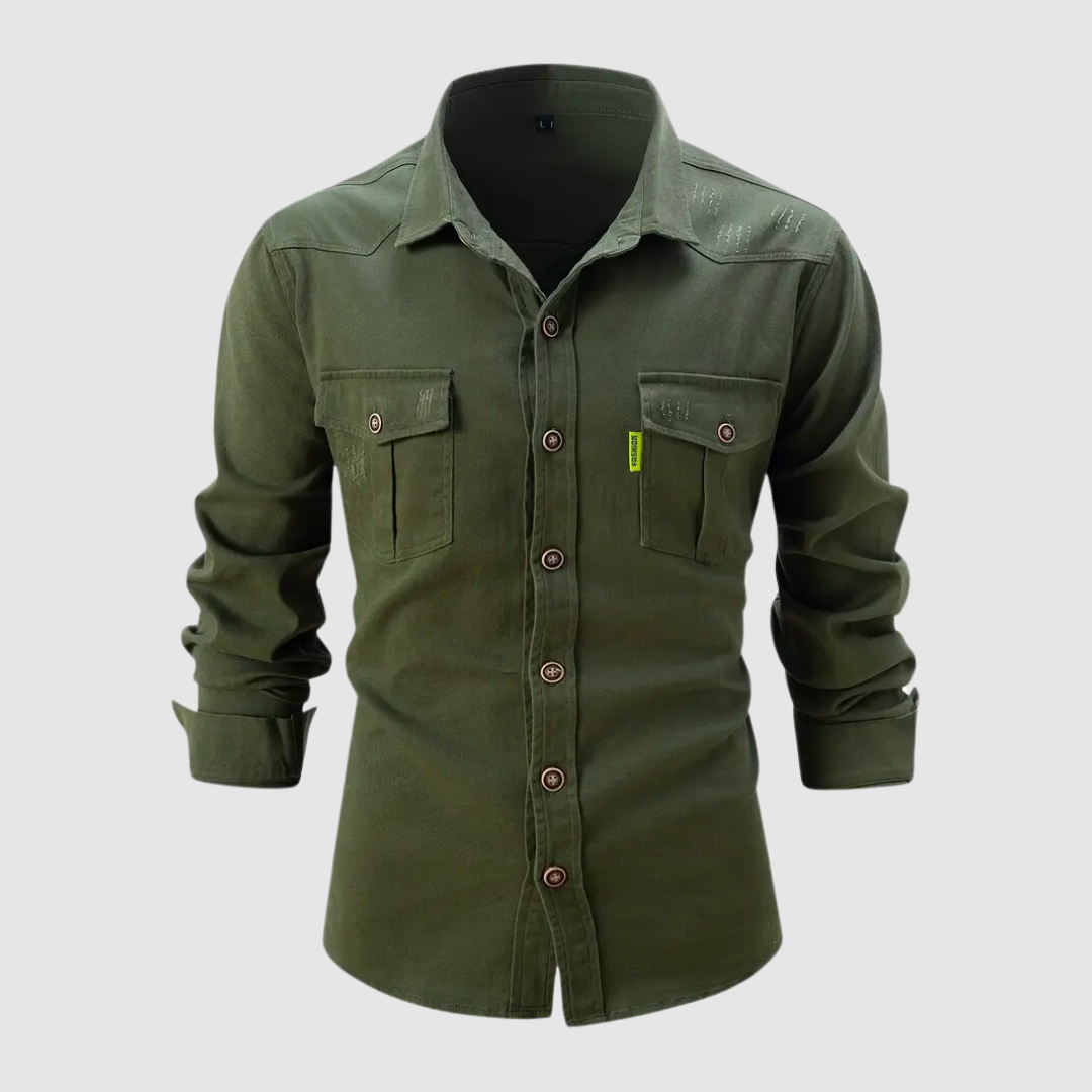 Levi | Denim Shirt | Robuuste Stijl | Comfortabele Pasvorm