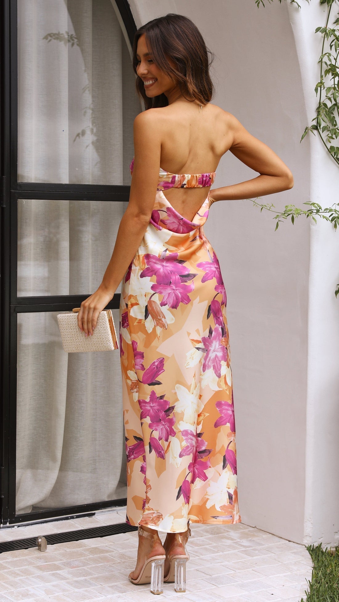 YVELINE | Strapless jurk met elegante snit