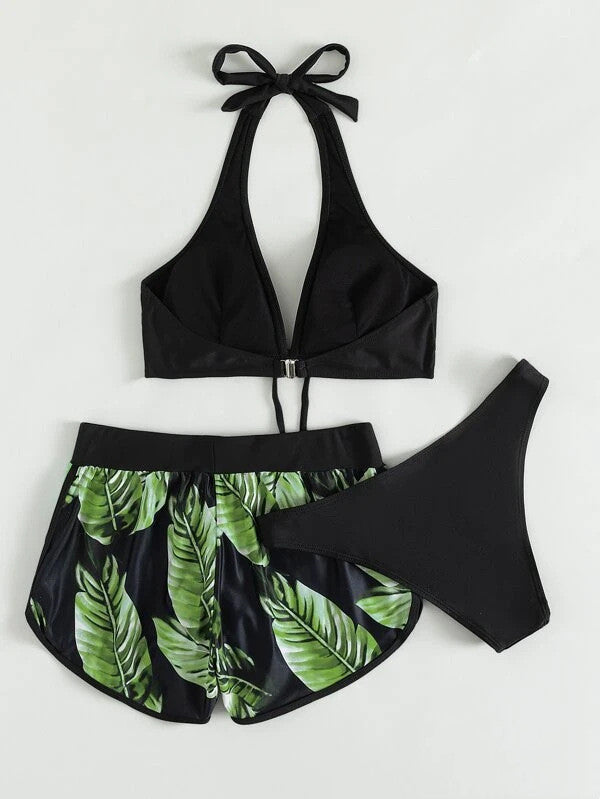 Isalie | Bikini en Short Set voor Zonnige Dagen