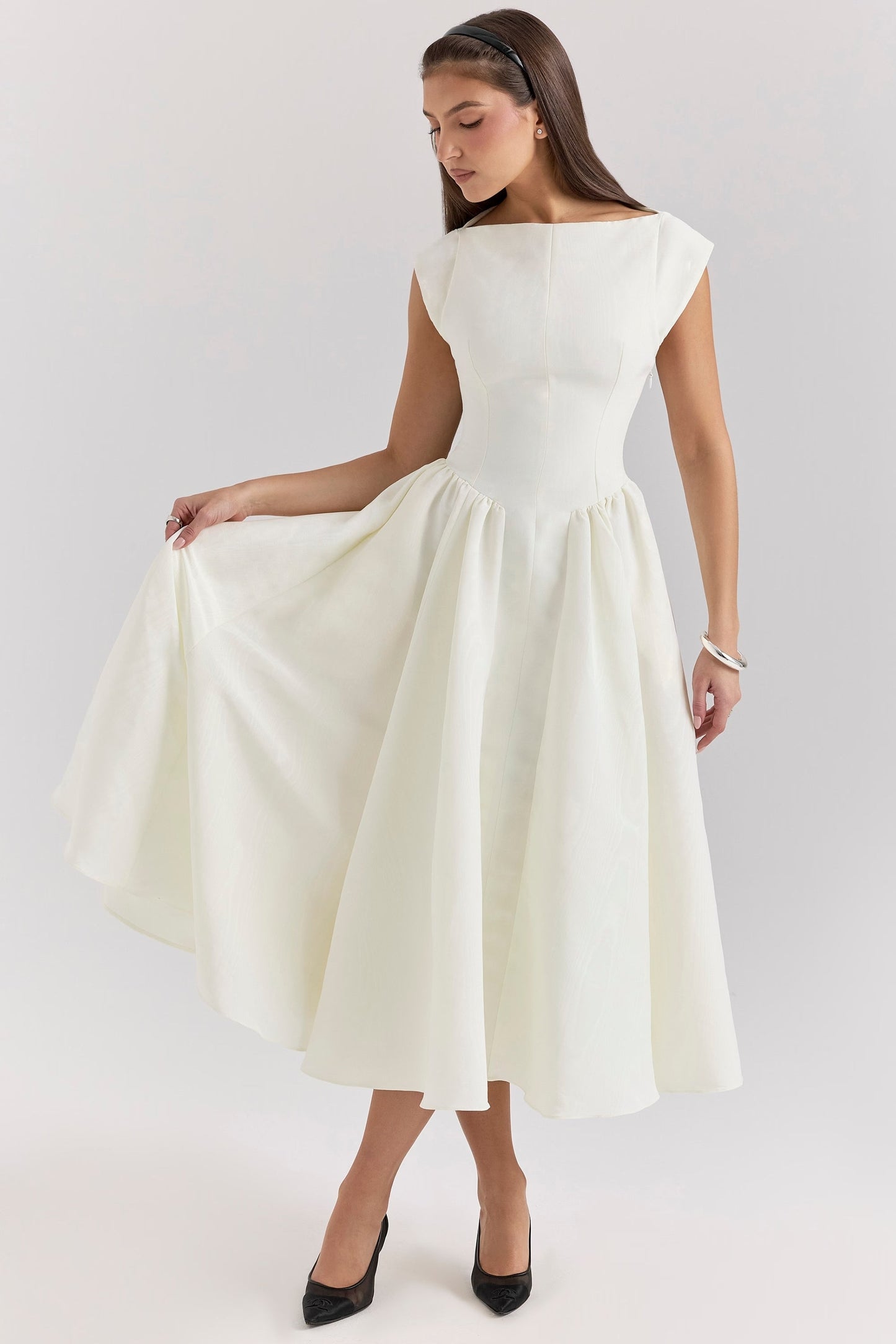 Victoria – Elegante Jurk | Tijdloos Design | Flatterende Pasvorm | Luxe & Comfort
