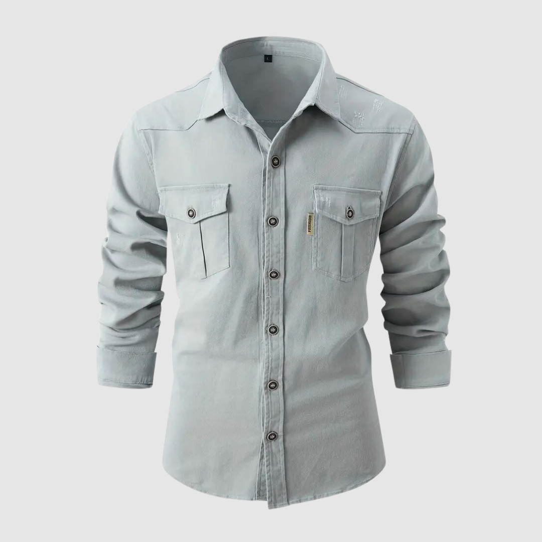 Levi | Denim Shirt | Robuuste Stijl | Comfortabele Pasvorm