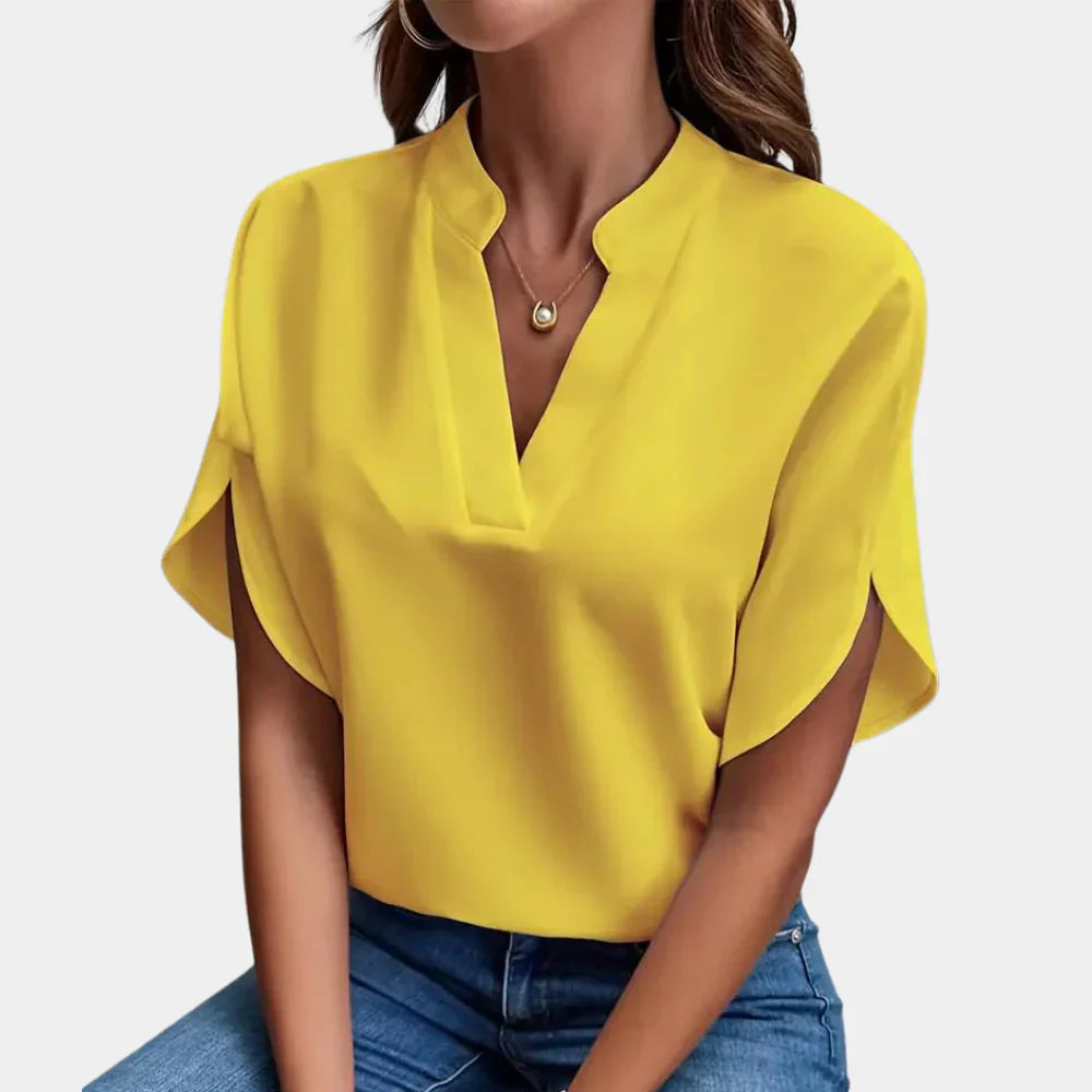 EVINA | Luchtige Zomerblouse met Losse Pasvorm
