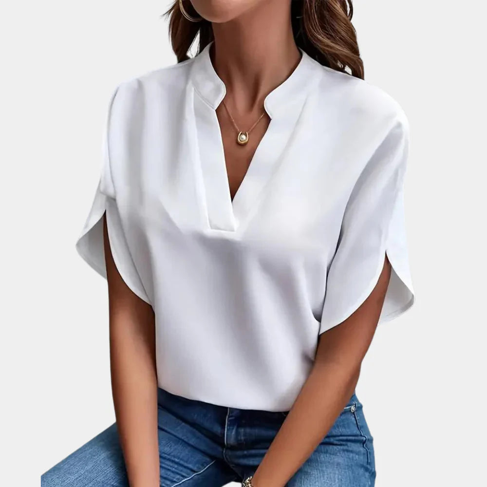 EVINA | Luchtige Zomerblouse met Losse Pasvorm