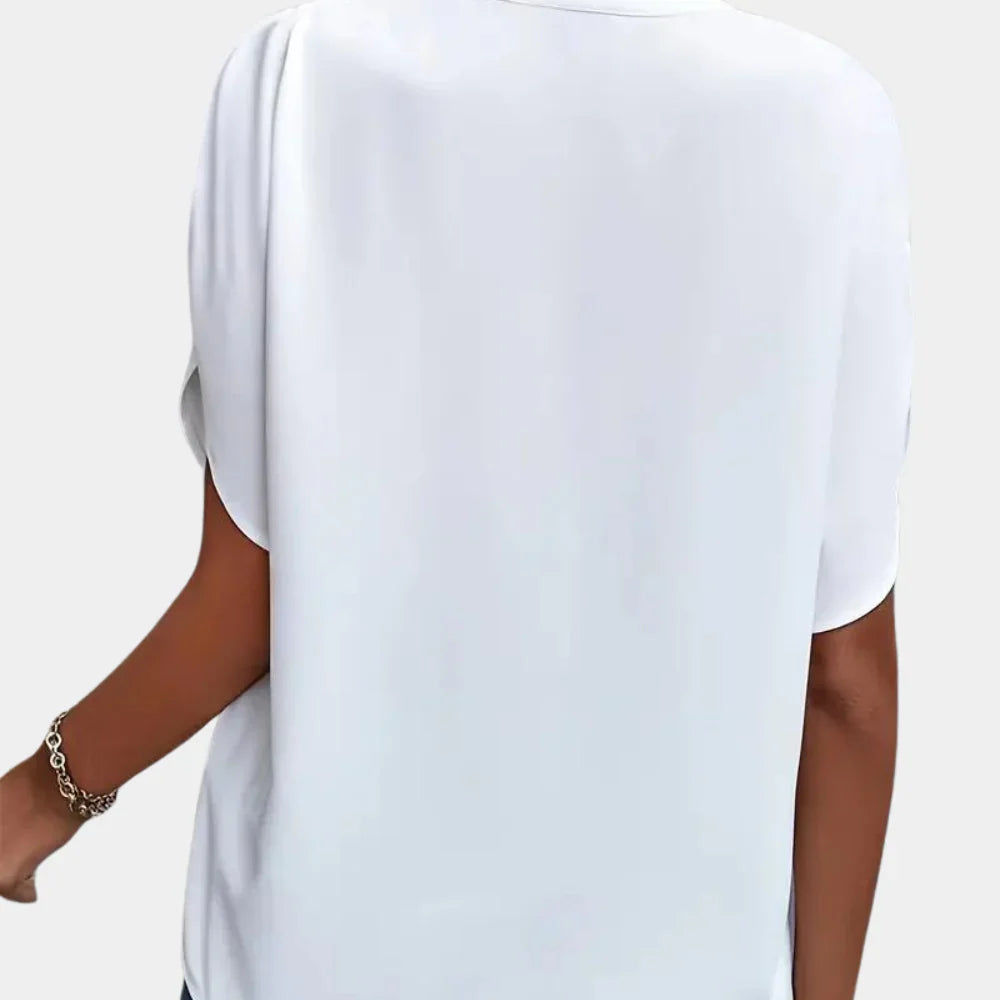 EVINA | Luchtige Zomerblouse met Losse Pasvorm