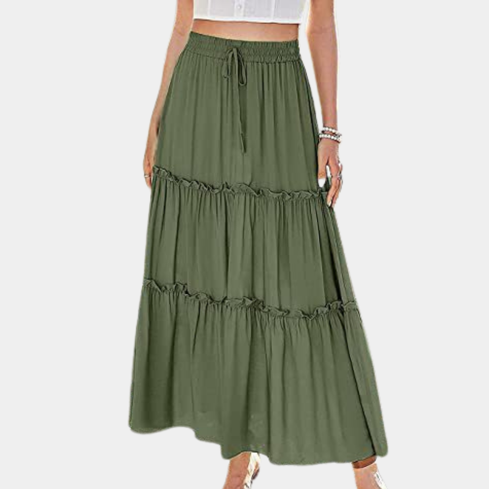 Babetta | Romantische Lange Bohemien Rok voor Dames