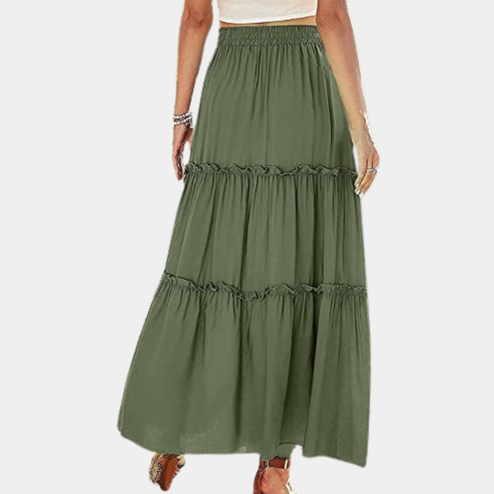 Babetta | Romantische Lange Bohemien Rok voor Dames