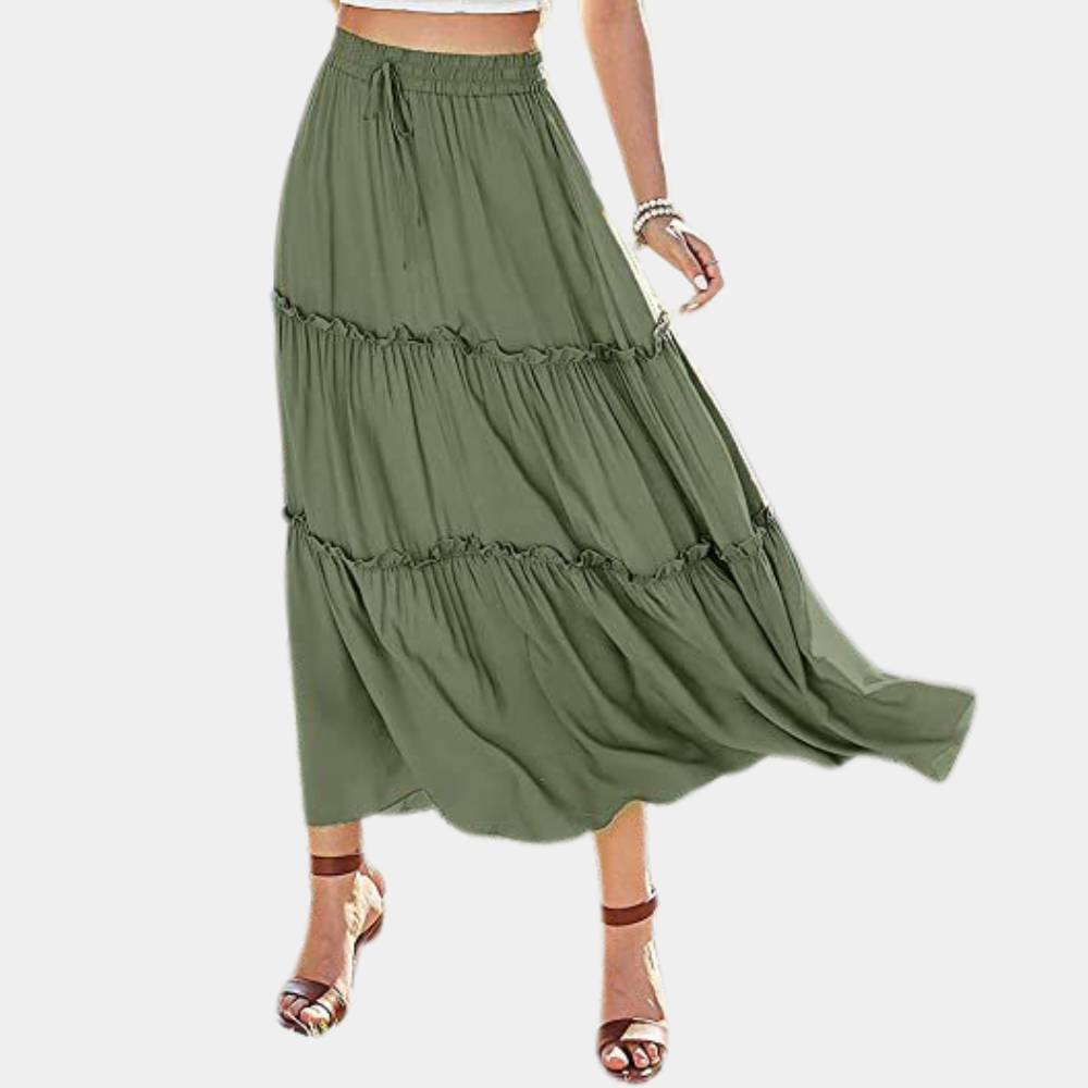 Babetta | Romantische Lange Bohemien Rok voor Dames