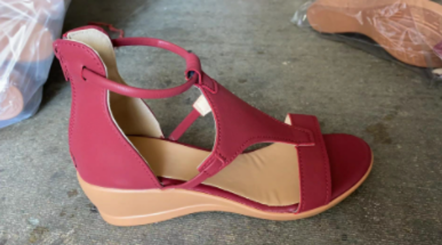 CAMILLE | Comfortabele Orthopedische Leren Sandalen