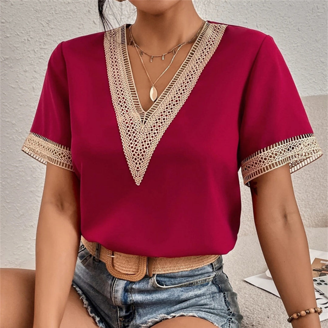 TANJA | Elegant Dames T-Shirt met Losse Pasvorm