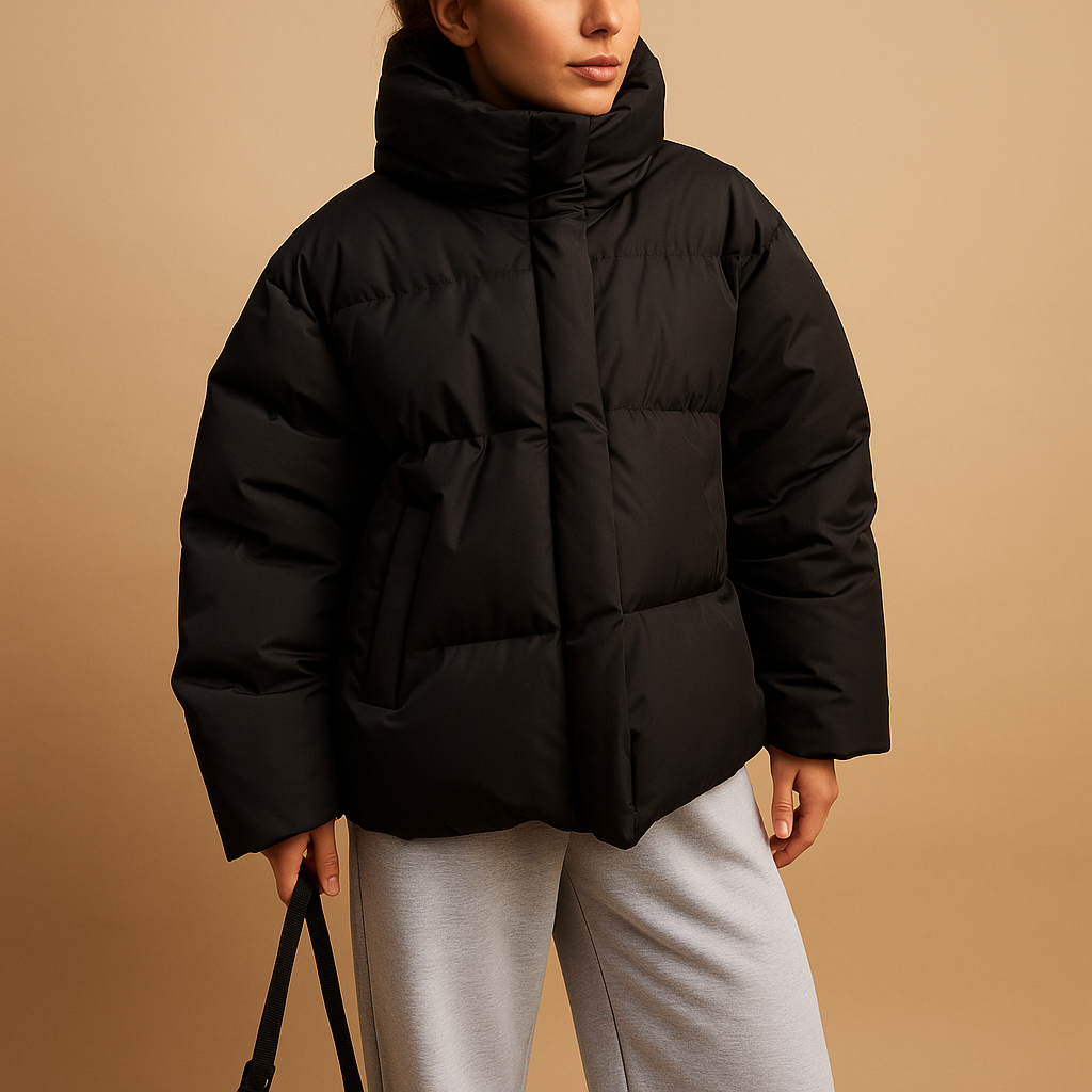 Diva Dames Jas Winter | Lichtgewicht, Waterdicht Puffer met Capuchon 3