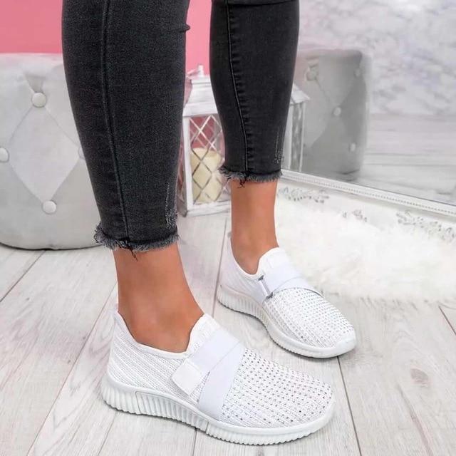 Diva Dames Sneakers | Ademend Mesh, Klittenbandsluiting, Comfortabel 11