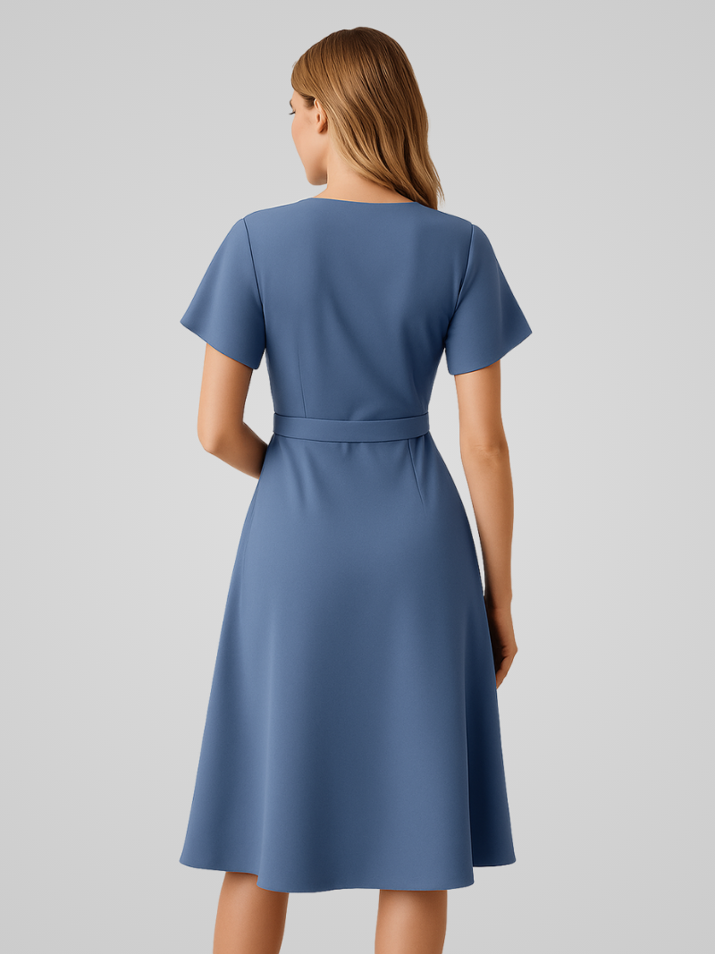 Noa | Elegante Zomerjurk met V-hals Voor Dames