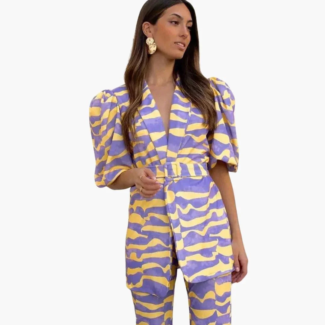 Evelyn Tweedelige Set Dames | Zachte Stof, Casual Elegantie 6