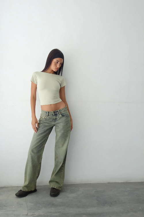 Roxy | Low-Rise Jeans – Trendy & Comfortabele Stretch Denim | Y2K Fit