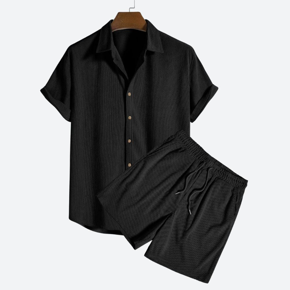 LEON | Corduroy Zomer Set voor Heren