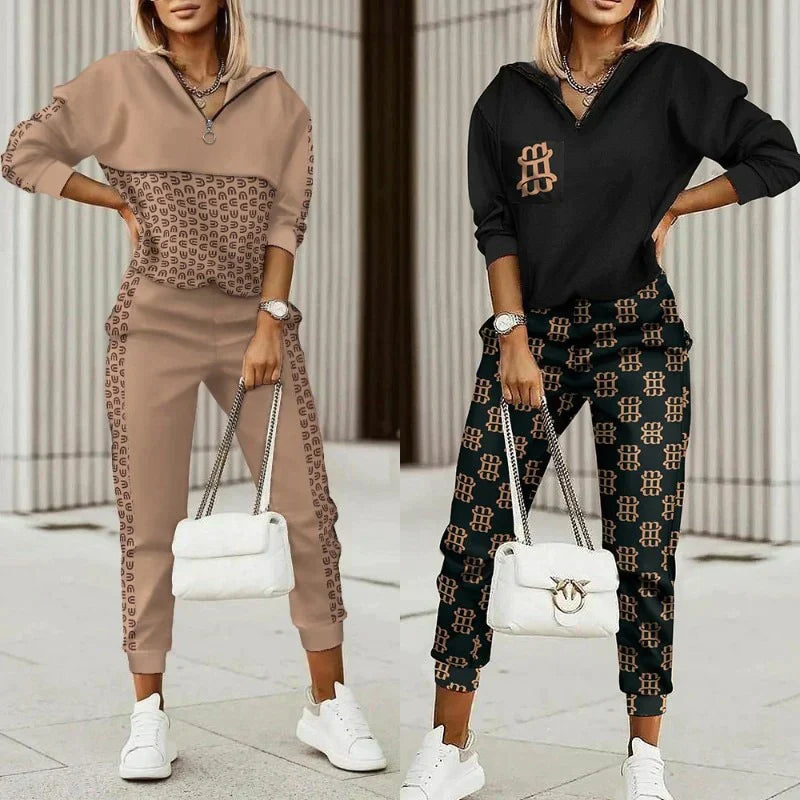 Ravella | Monogram Co-ord Joggingpak voor Dames