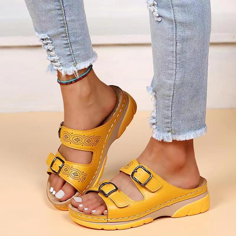 Hanna Dames Sandalen | Lichtgewicht PU met Rubber Zool, Comfortabel en Stijlvol 7