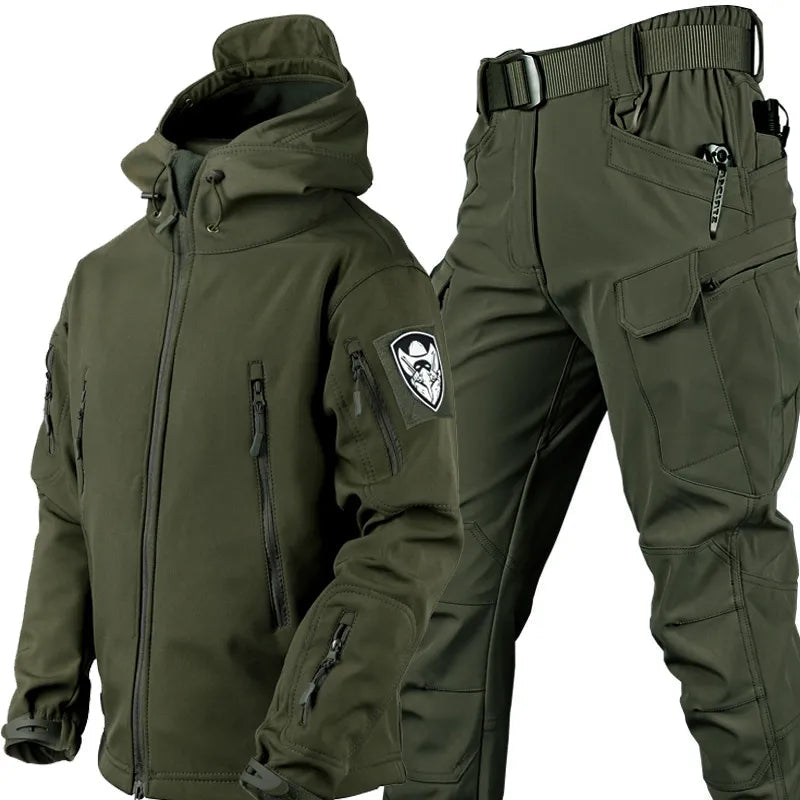 Harm Tactische Outdoor Set | Winddicht Jack en Broek, Comfortabel en Duurzaam 3