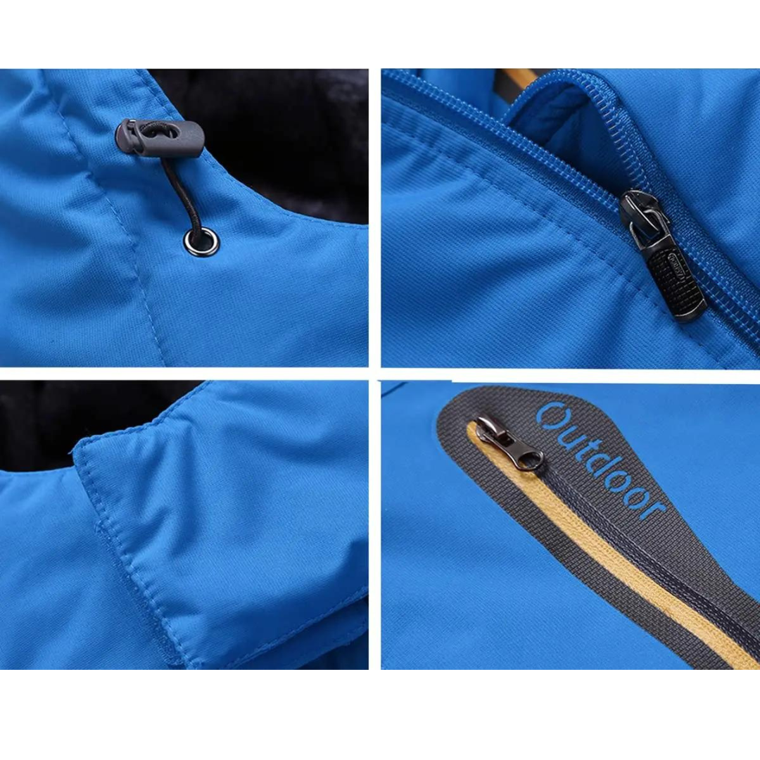 Heren Winterjack | Waterdichte Buitenstof, Warm Fleece 8