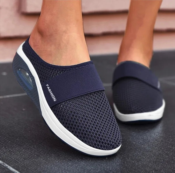 Hilde Dames Sandalen | Orthopedisch, Sleehak en Schokabsorberend Design 7