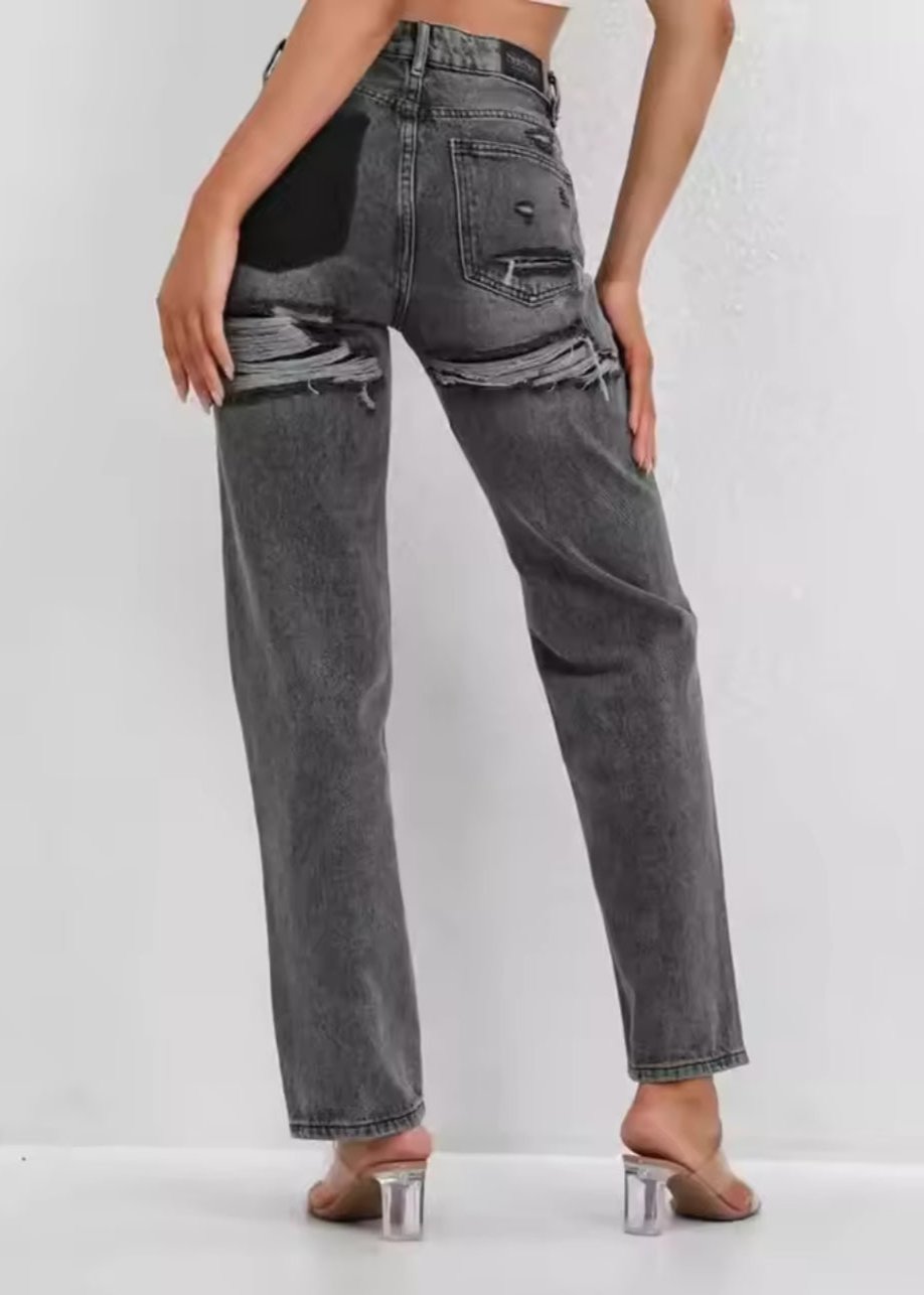 Vintage Ripped Jeans | Casual Comfort | Hoogwaardig Denim
