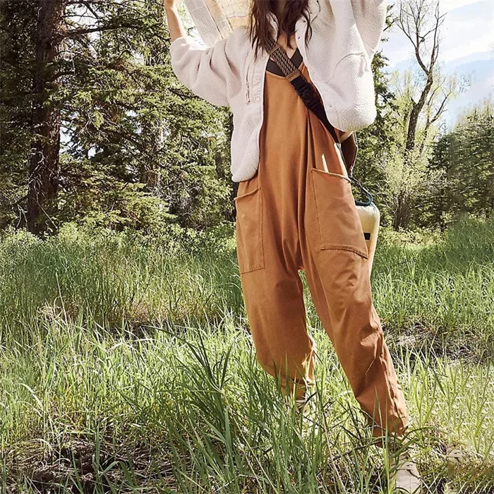AURELIA – Relaxte Baggy Jumpsuit voor Vrouwen