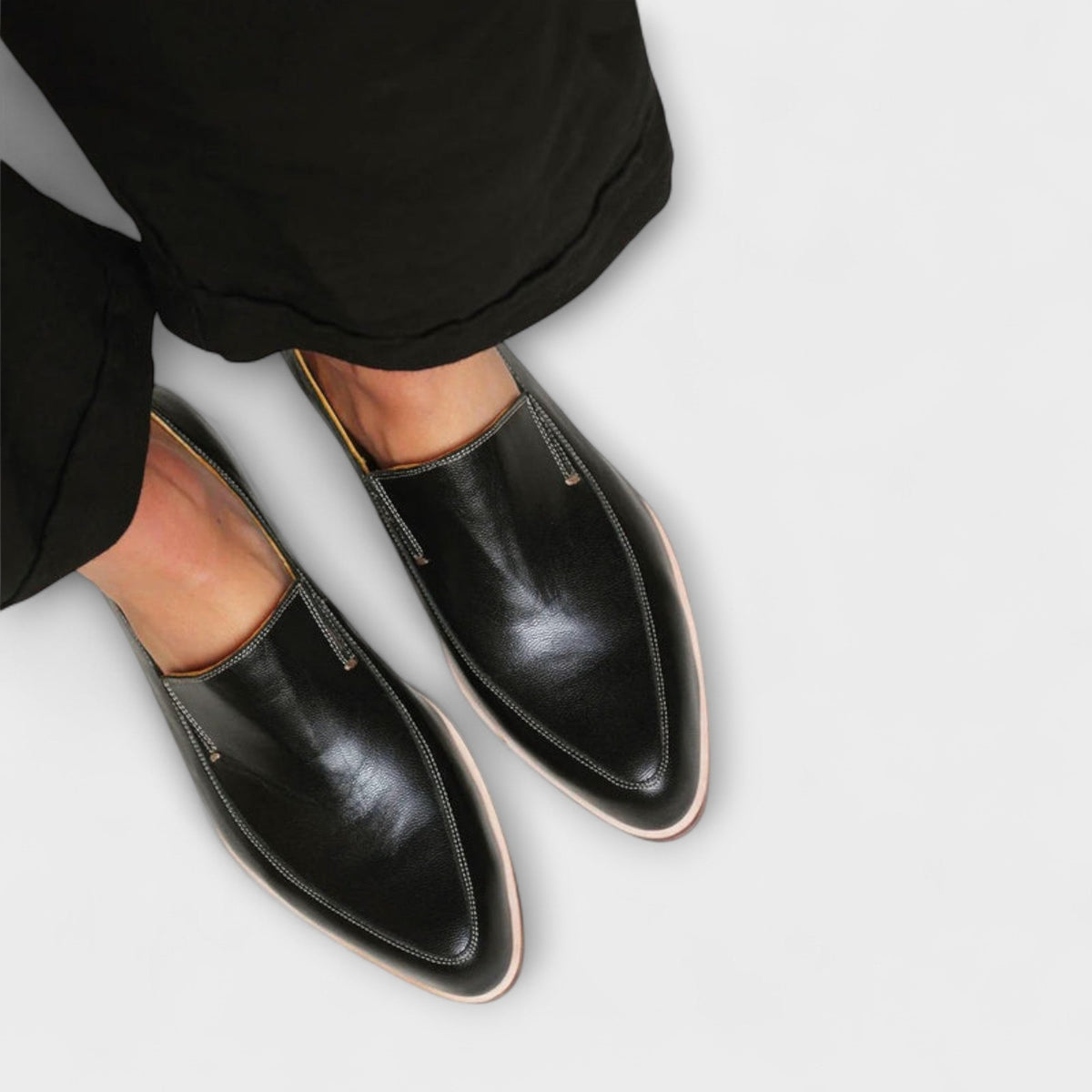 Jhazmiel Dames Loafers Zwart | Orthopedisch Comfort, Elegante Stijl 1