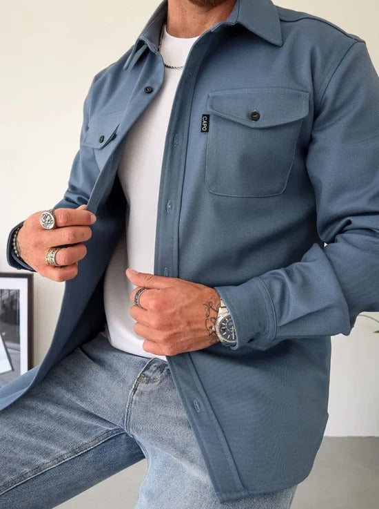 Kay | Casual Overhemd | Moderne Lentelook | Luxe Katoen