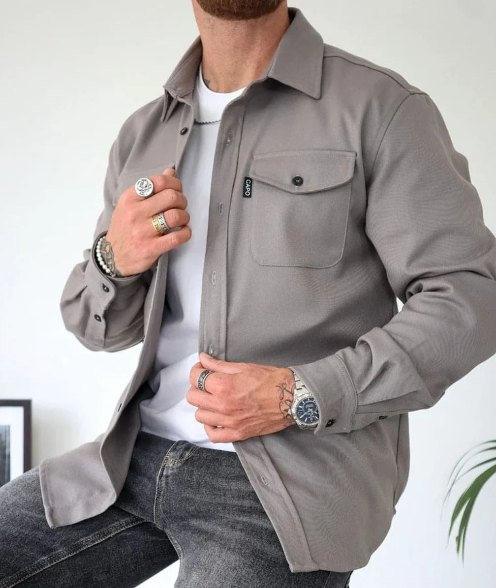 Kay | Casual Overhemd | Moderne Lentelook | Luxe Katoen