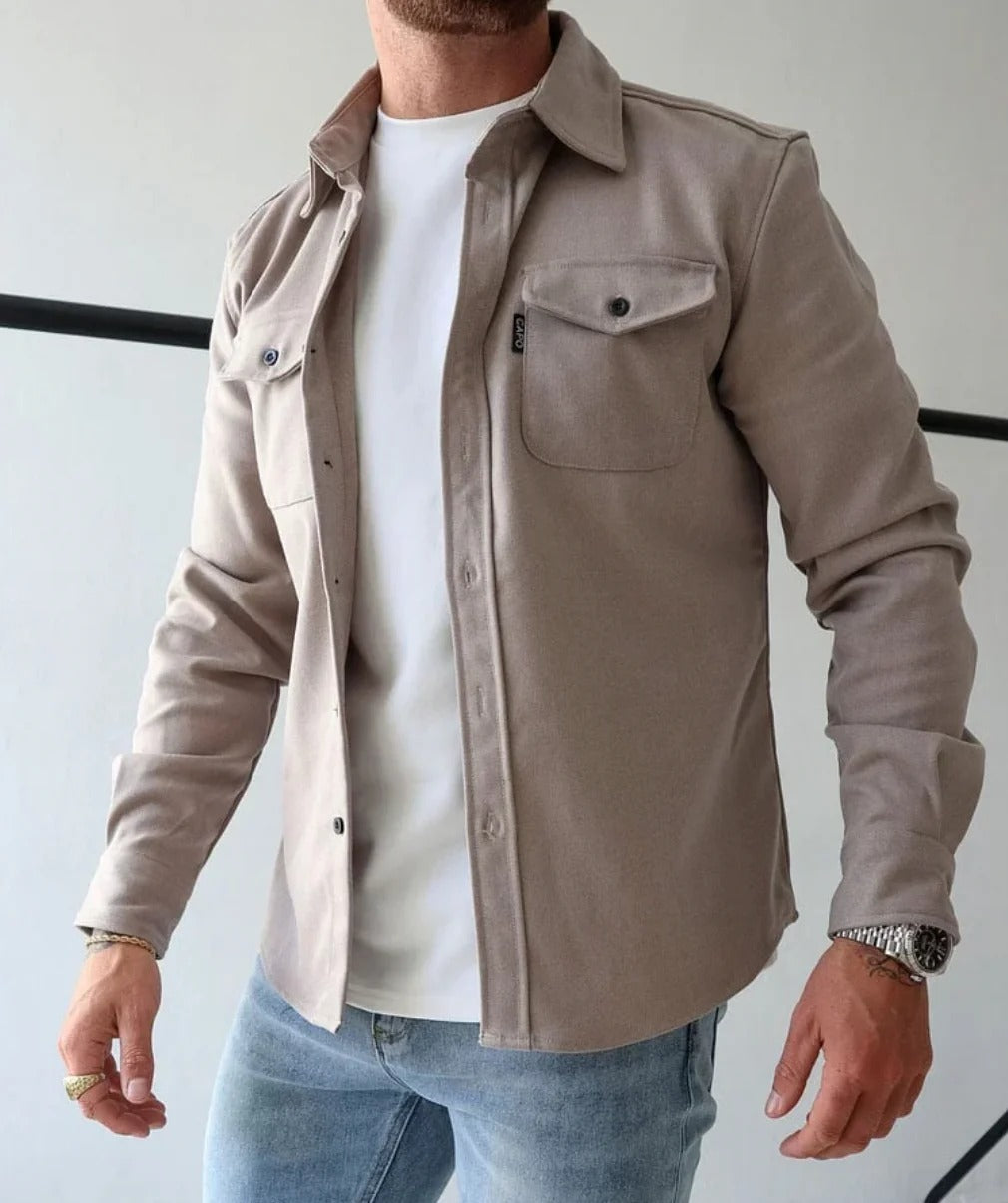 Kay | Casual Overhemd | Moderne Lentelook | Luxe Katoen