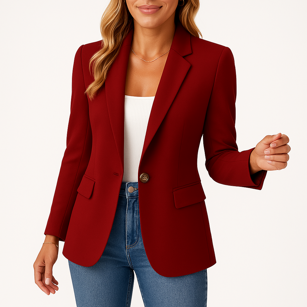LEONORA | Getailleerde Damesblazer met Reverskraag 9