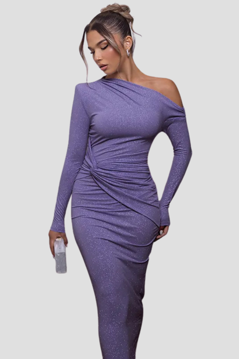 LIVANNE | Glitterende Maxi Jurk voor Oud & Nieuw