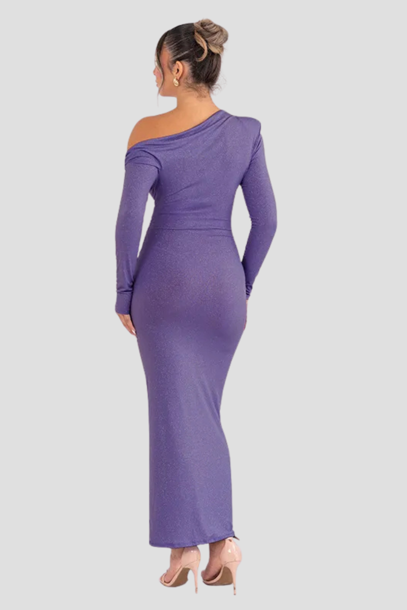 LIVANNE | Glitterende Maxi Jurk voor Oud & Nieuw