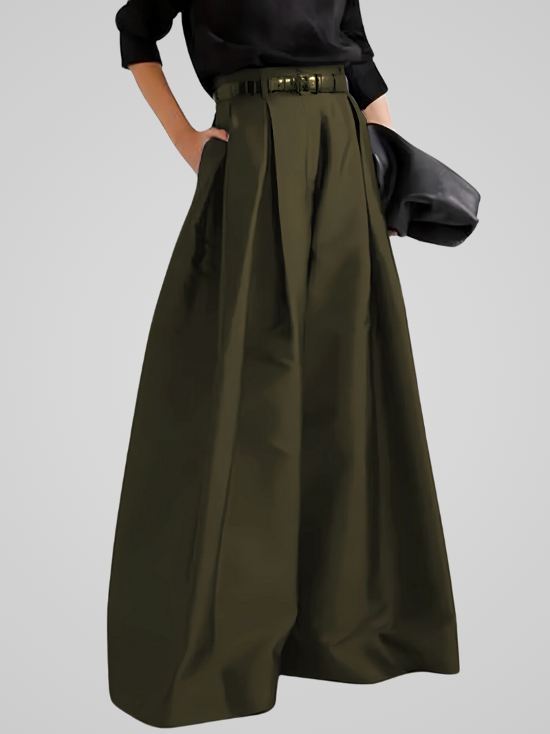 SORENA | Elegante Maxi Rok-Broek met Hoge Taille voor Elke Gelegenheid
