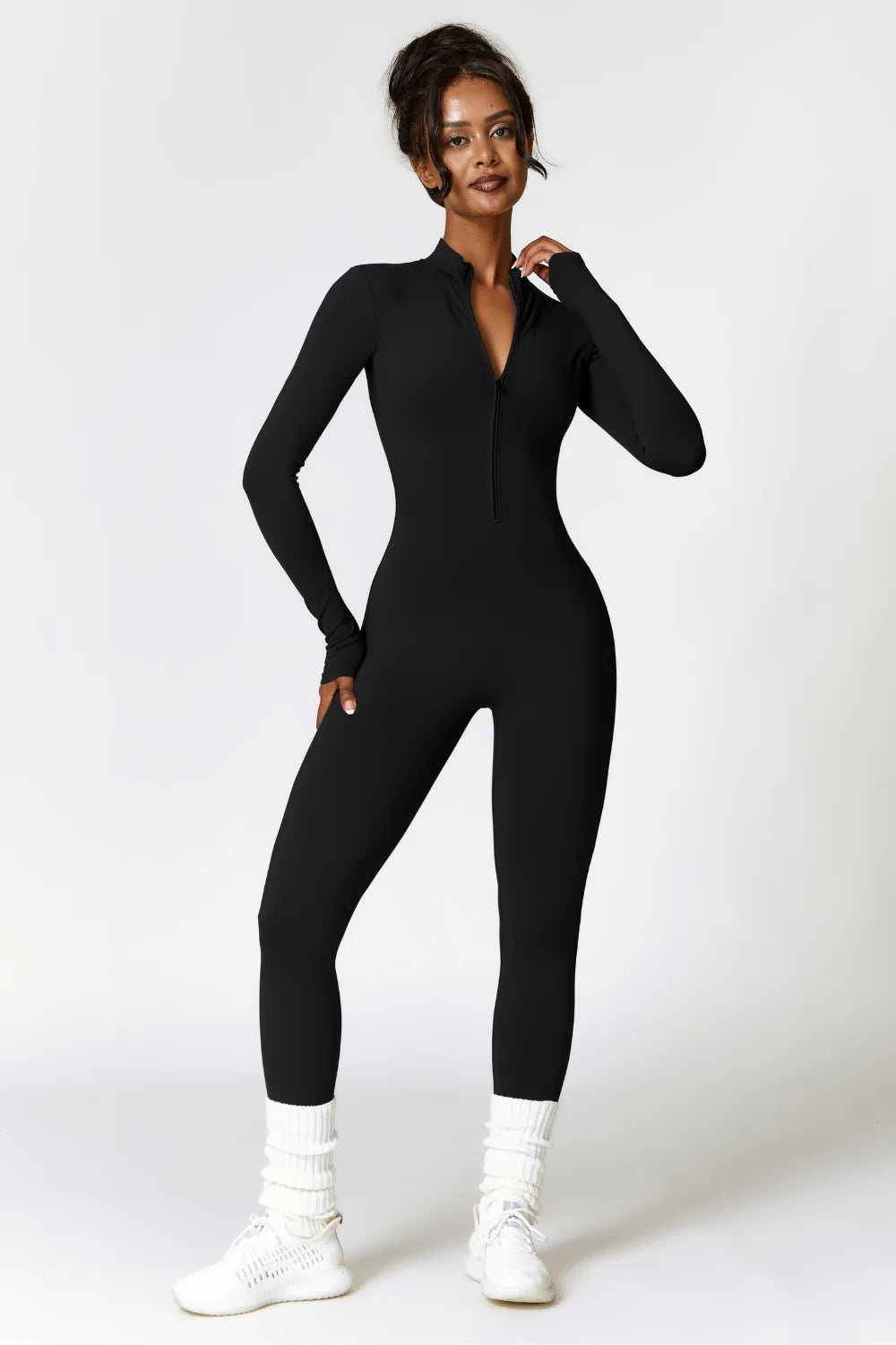 MAËLIS | Warme Winterjumpsuit met Fleecevoering en Stretch