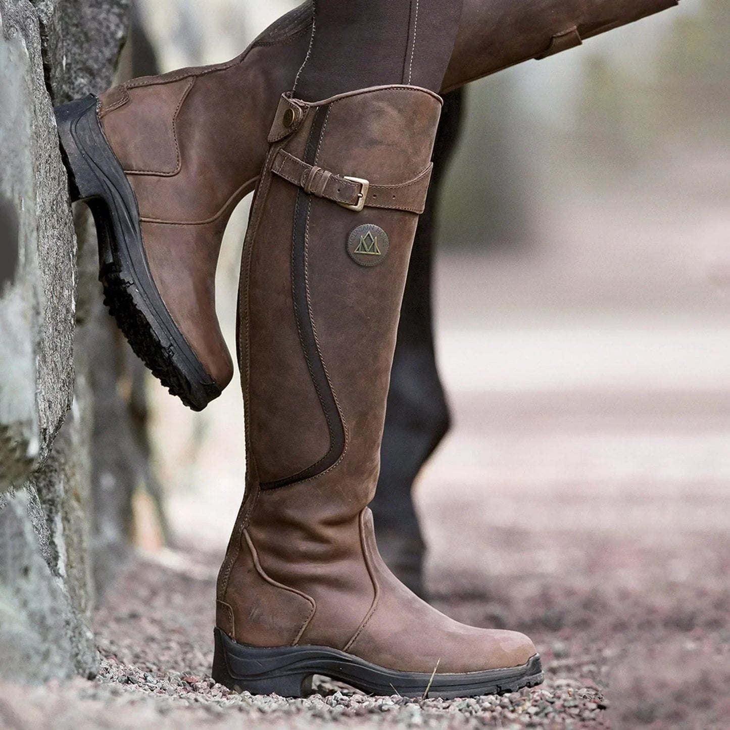 Valmira | Kniehoge Retro Laarzen met Ergonomische Pasvorm