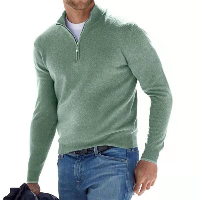 Lazaro | Herenpullover met V-hals en Tijdloze Pasvorm