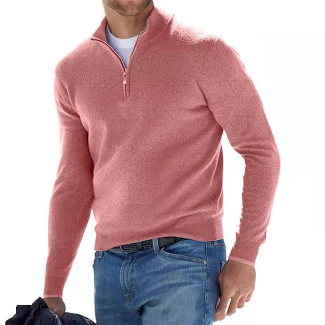 Lazaro | Herenpullover met V-hals en Tijdloze Pasvorm