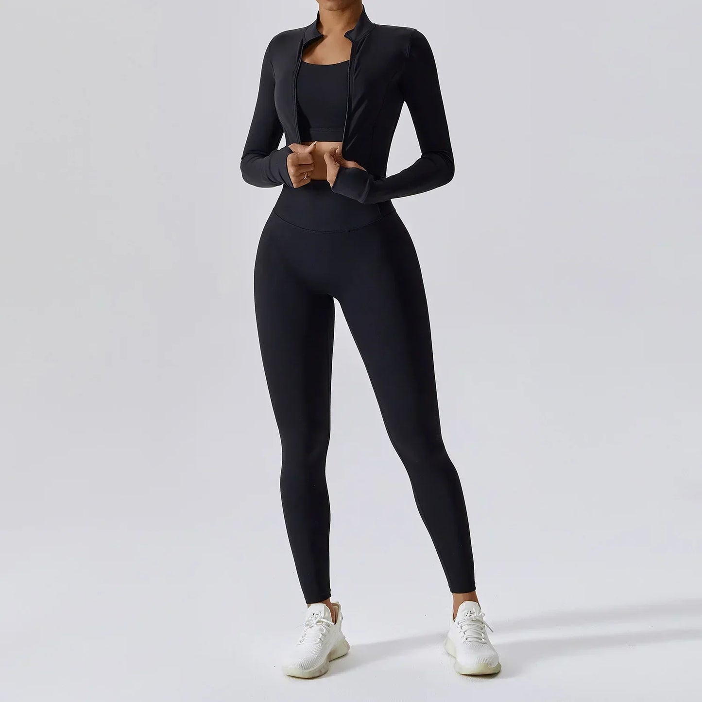 NYRA | Naadloze Sportset met Sculptende Pasvorm en Ademend Comfort