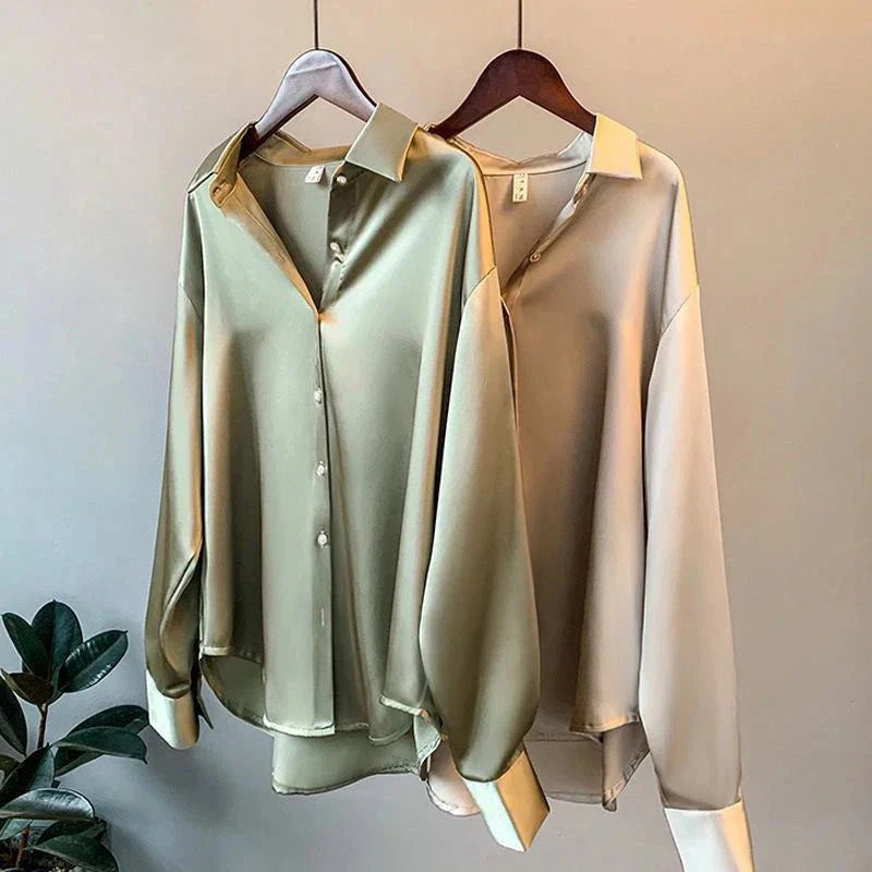 Knit Charm – Koreaans Shirt met Lange Mouwen