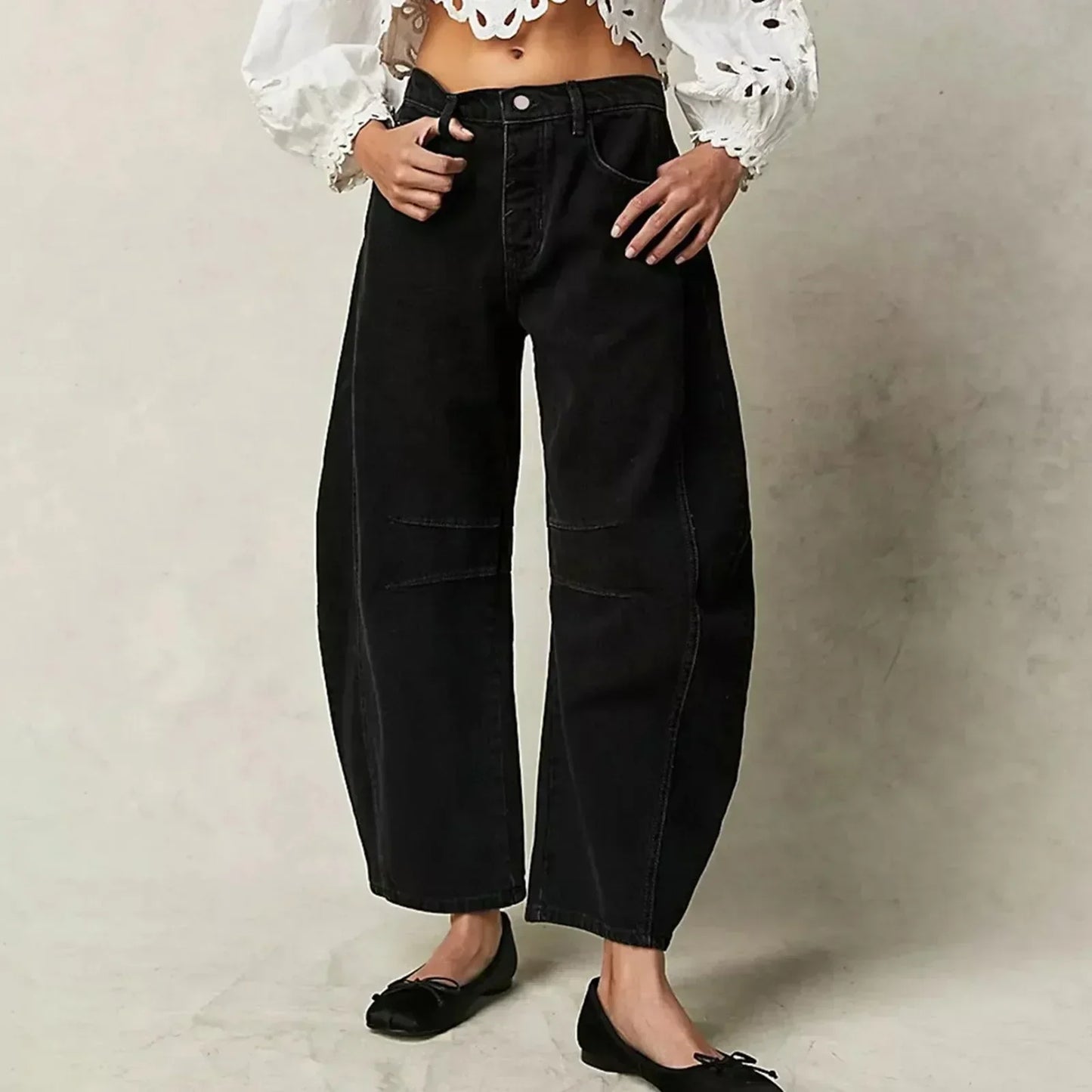Yuna | Comfort Fit Wide-Leg Jeans Voor Dames