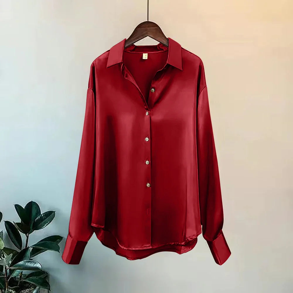 Knit Charm – Koreaans Shirt met Lange Mouwen