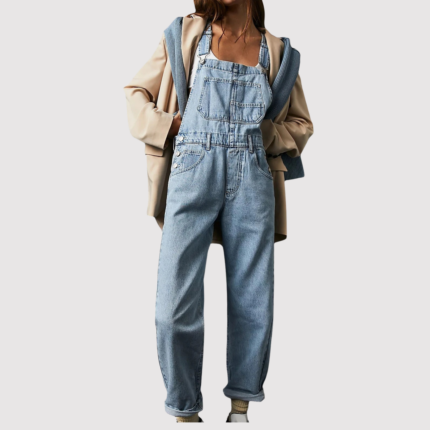 CAMILA | Denim Tuinbroek voor Dames