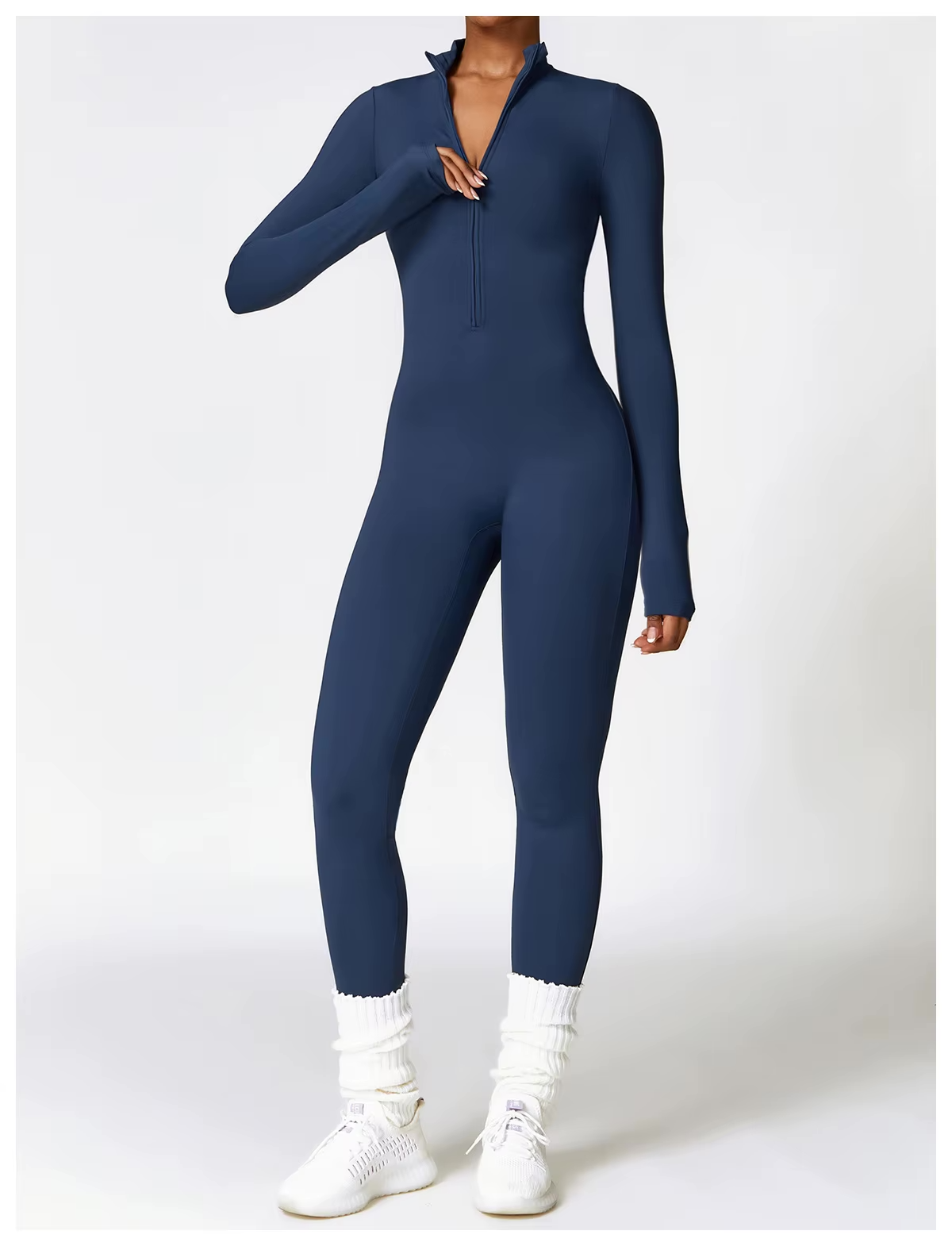 MAËLIS | Warme Winterjumpsuit met Fleecevoering en Stretch