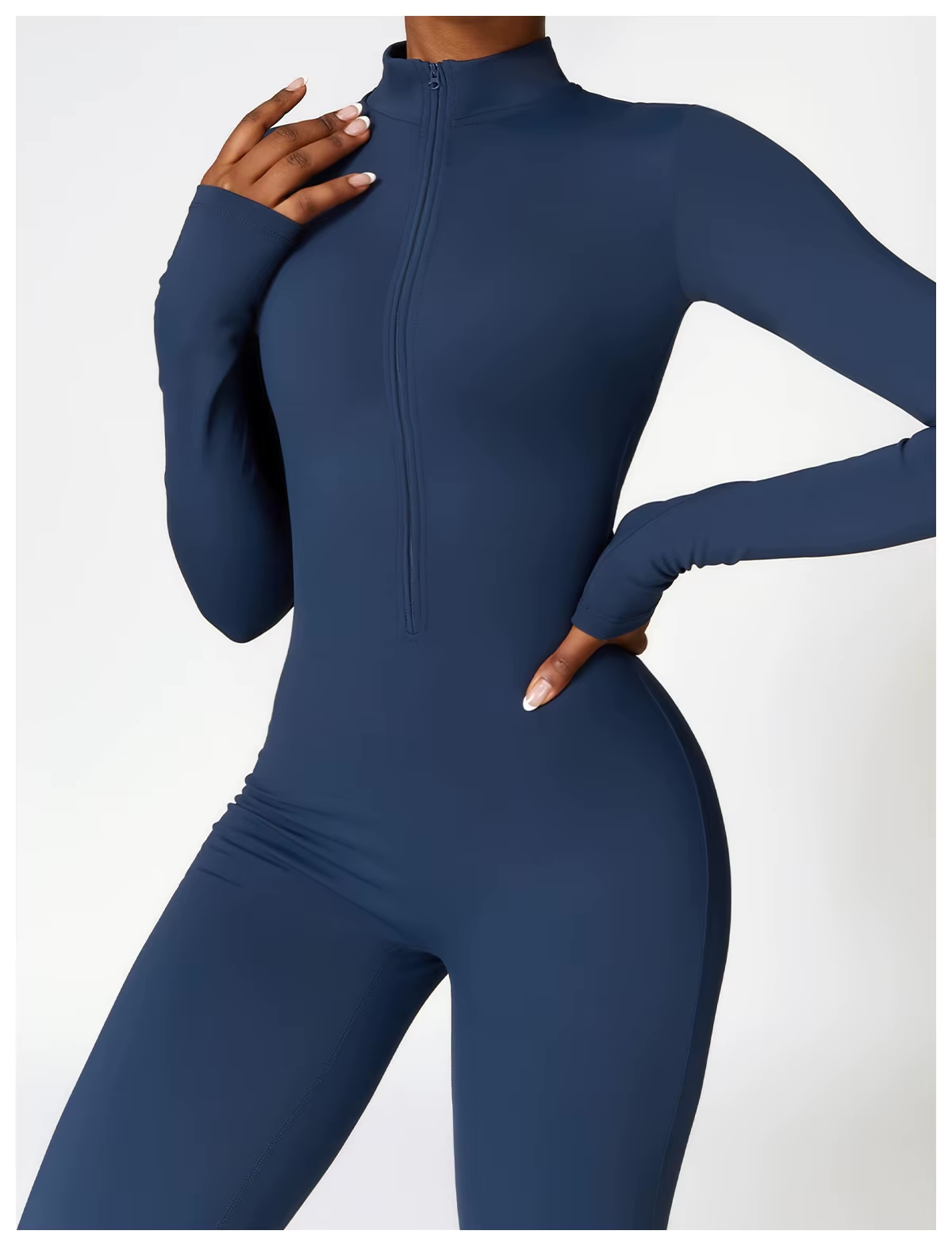 MAËLIS | Warme Winterjumpsuit met Fleecevoering en Stretch
