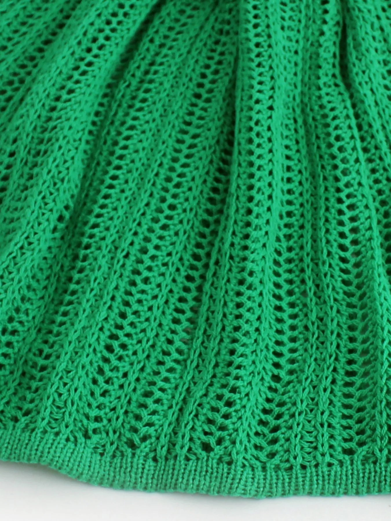 Soreya Knit – Ethereal Gebreide Zomerjurk met V-hals