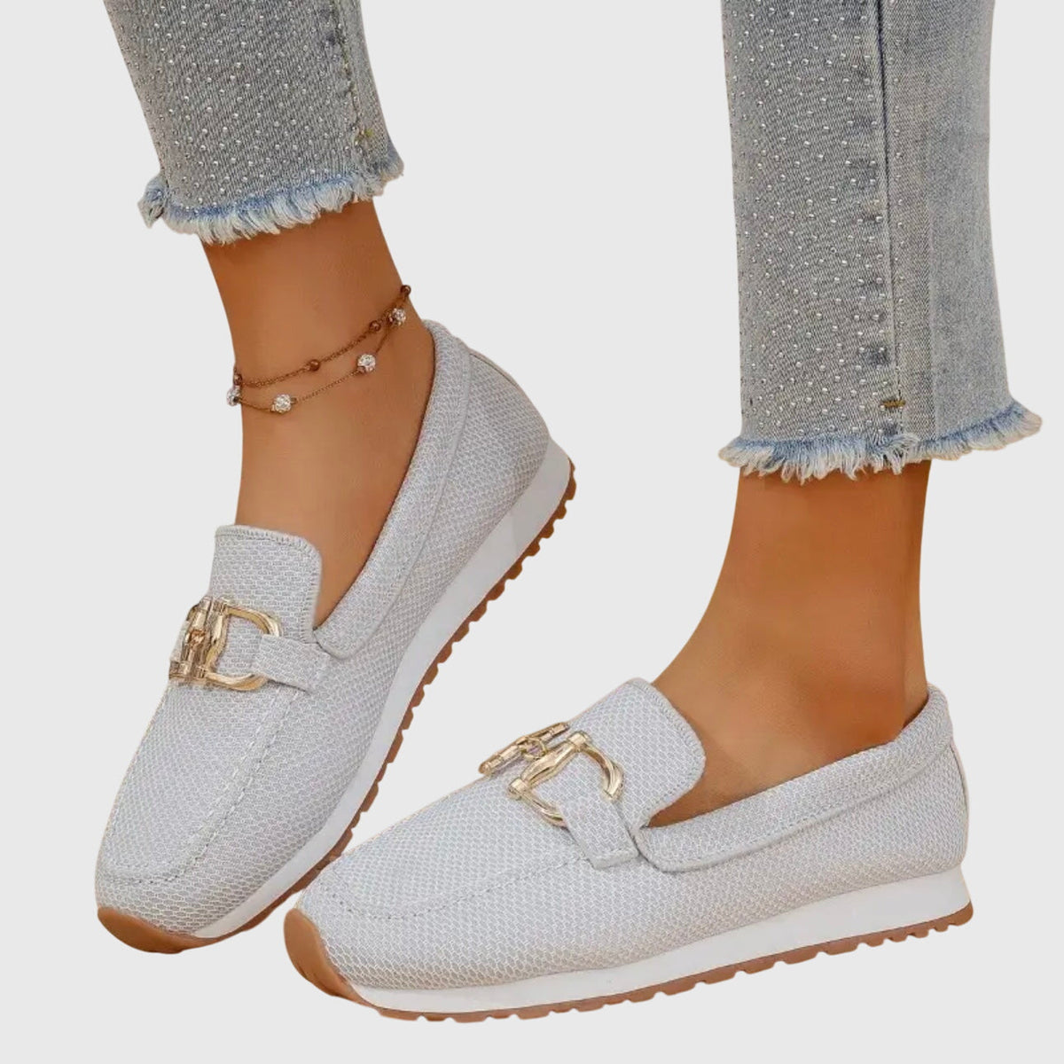 Sophie Dames Loafers Zwart | Ademend Ontwerp, Luxe Accenten 8